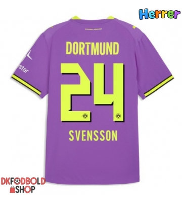 Borussia Dortmund Daniel Svensson #24 Tredje trøje 2026-27 Kort ærmer Borussia Dortmund Daniel Svensson #24 Tredje trøje 2026-27 Kort ærmer